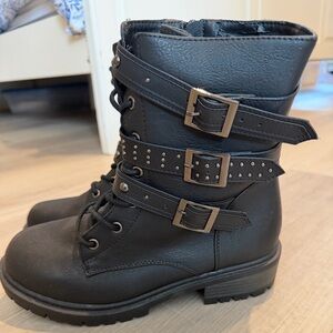 Torrid Studded Combat Boots Size 9 NWT